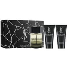 Yves Saint Laurent La Nuit De L`Homme - EDT 100 ml + sprchový gel 2 x 50 ml