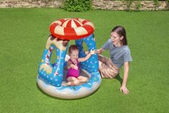 Intex Nafukovací detsky bazén - bazenik so strieškou - 91 x 91 x 89 cm