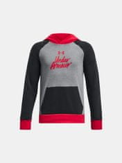 Under Armour Mikina UA Rival Fleece Script CB HD-BLK M