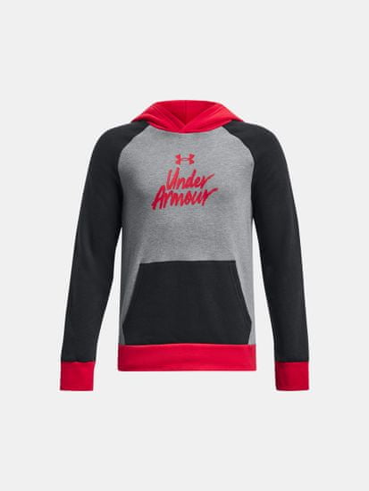 Under Armour Mikina UA Rival Fleece Script CB HD-BLK