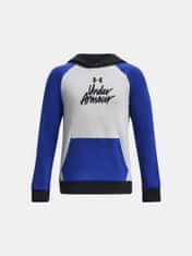 Under Armour Mikina UA Rival Fleece Script CB HD-BLU M