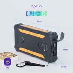 EPICO Spello solární outdoorová powerbanka, 24000mAh