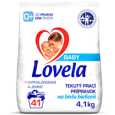 Lovela Baby prášok na pranie na bielu bielizeň 4,1 kg / 41 pracích dávok