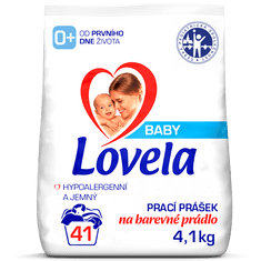 Baby prášok na pranie na farebnú bielizeň 4,1 kg / 41 pracích dávok