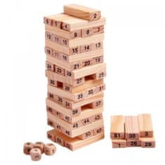 Foxter  0263 Rodinná hra Drevená veža - Jenga