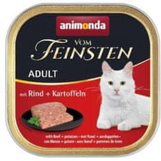 Animonda Vom Feinsten cat paštéta hovädzie + zemiaky 100 g