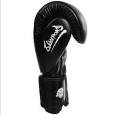 Fairtex 8 WEAPONS Boxerské rukavice Pure - čierna/biela