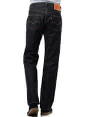 Levis  Pánske Rifle 501 Long Bottoms Tmavá modrá 34/30