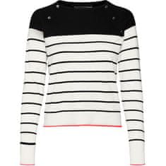 Vero Moda Dámsky sveter VMALMA Regular Fit 10300043 Snow White (Veľkosť L)