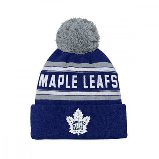 Outerstuff Zimná čiapka Outerstuff JACQUARD Cuffed Knit With Pom Nhl: Toronto Maple Leafs