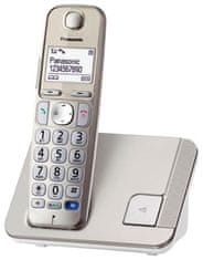 PANASONIC KX-TGE210FXN, bezdrôt. telefón, biely