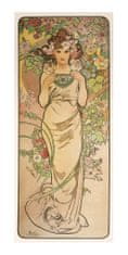 Pohľad Alfons Mucha – Rose, dlhý