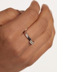 Minimalistický strieborný prsteň Genesis Essentials AN02-898 (Obvod 50 mm)