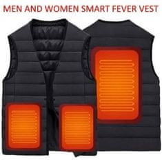 Mormark Unisex top bez rukávov FLAMEVEST + BURNY Heating 4XL