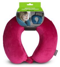 FABRIZIO Cestovný vankúš Memory Foam Pillow Fuchsia