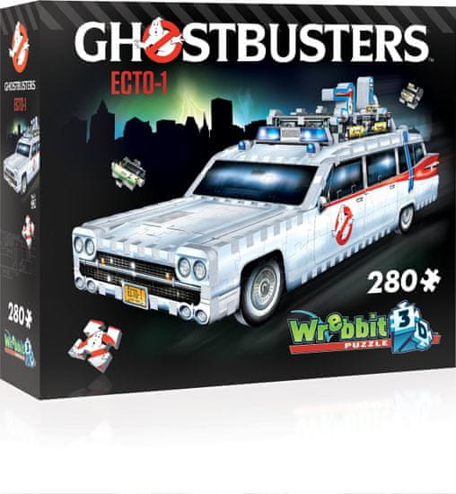 Wrebbit 3D puzzle Auto GhostbustersECTO-1, 280 dielikov