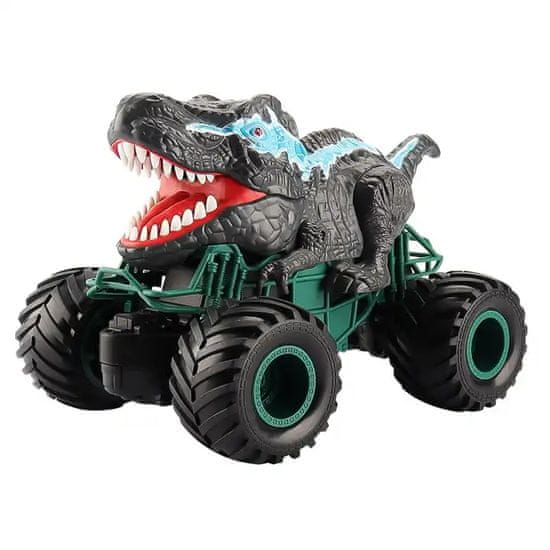 QST Dinosaurus car QST2301 modrý