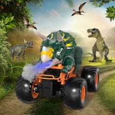 QST Dinosaurus car QST2302 zelený