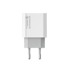 ColorWay AC nabíjačka Power Delivery Port PPS USB (Type-C PD + USB QC3.0) (30W), čierna, (CW-CHS037PD-WT)