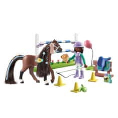 Playmobil 71355 Zoe Blaze s turnajovým hřištem