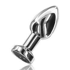 Toyjoy ToyJoy The Glider Buttplug (Medium), železný análny kolík s vibráciami