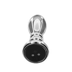 Toyjoy ToyJoy The Slider Buttplug (Medium), železný análny kolík s vibráciami