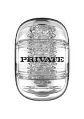 Private Private Clear Shot Pussy & Mouth, priehľadný mini masturbátor