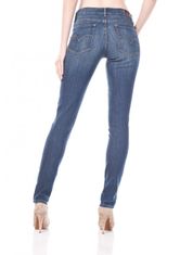 Levis  Dámske Rifle Demi Curve Skinny indigo Allure WMN-CH Modrá 27/34