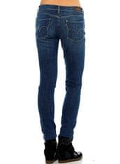 Levis  Dámske Rifle Demi Curve Skinny indigo Allure WMN-CH Modrá 27/34