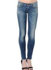 Levis  Dámske Rifle Demi Curve Skinny Long Bottoms WMN-CH Modrá 33/34