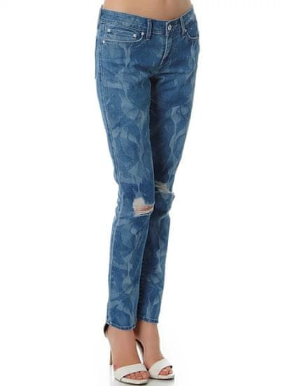 Levis Dámske Rifle Demi Curve Skinny Trashed Decorate WMN-CH