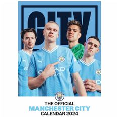 FAN SHOP SLOVAKIA Nástenný kalendár 2024 Manchester City FC