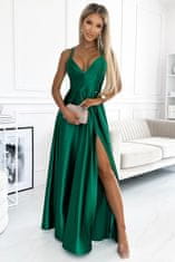 Numoco Dámske šaty 513-1 LUNA, zelená, XS