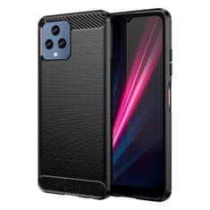 IZMAEL Carbon Shield TPU puzdro pre T-Mobile Revvl 6 5G - Čierna KP29338