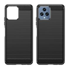 IZMAEL Carbon Shield TPU puzdro pre T-Mobile Revvl 6 5G - Čierna KP29338