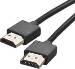 EMOS HDMI 2.0 high speed kábel ethernet A vidl.-A vidl. slim 1,5m