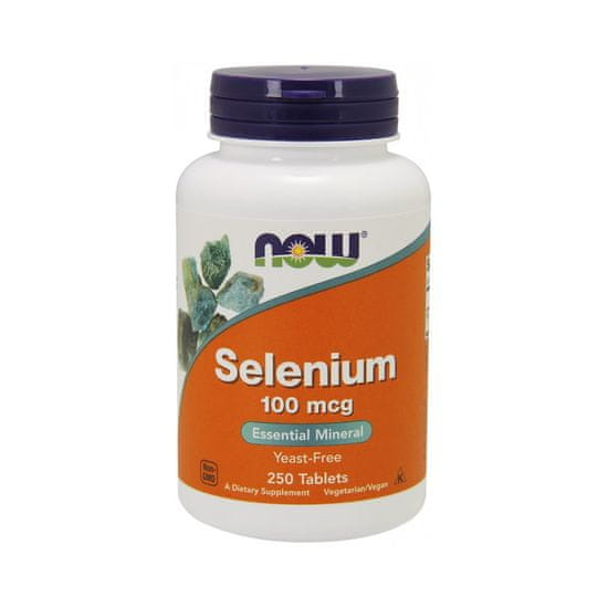 NOW Foods Doplnky stravy Selen 100 Mcg