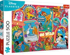 Trefl Puzzle Disney v priebehu rokov 500 dielikov