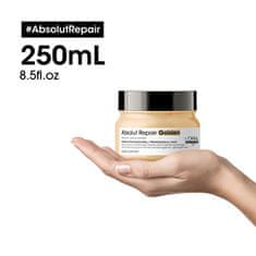 Loreal Professionnel Regeneračná maska pre poškodené jemné vlasy Serie Expert Absolut Repair Gold Quinoa + Protein ( Gold (Objem 250 ml)