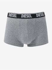 Diesel Súprava dvoch pánskych boxeriek v šedej a čiernej farbe Diesel S