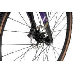 BOMBTRACK Bicykel HOOK lesklý metalický čierny/fialový XS 46 cm 650B