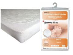 Gimme Five Prestieradlo FROTE 120x60 biela