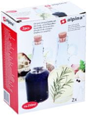 Alpina Súprava na olej a ocot 2 ks 250 ml
