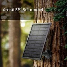 Arenti Solárny panel pre kameru SP1 IP65 MICO USB