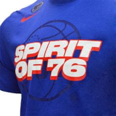 Nike Tričko modrá M Nba Philadelphia 76ERS Mantra Dry