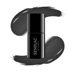 Semilac gél lak 108 Metallic Black 7ml