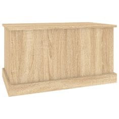 Vidaxl Úložný box dub sonoma 70x40x38 cm spracované drevo