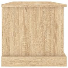 Vidaxl Úložný box dub sonoma 70x40x38 cm spracované drevo