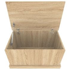 Vidaxl Úložný box dub sonoma 70x40x38 cm spracované drevo