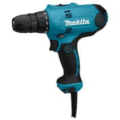 Makita DF0300 akumulátorový vŕtací skrutkovač s výkonom 320 W, 56 Nm a 2 rýchlosťami